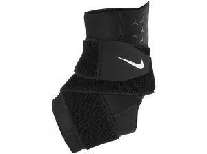 Nike Pro Ankle Strap Sleeve Black / (White)